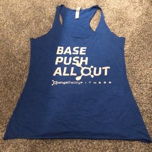Blue Orangetheory Tank